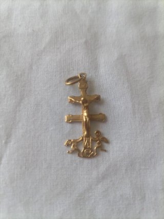 Cruz de Caravaca Oro