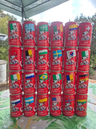 Lattine Coca Cola Collezionabili Mondiali