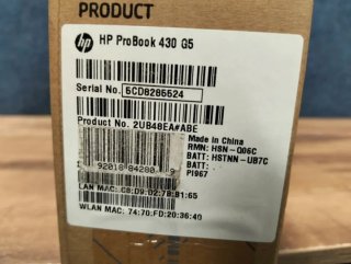 Portátil HP ProBook 430 G5 i7-8550U 16/512GB 13.3"