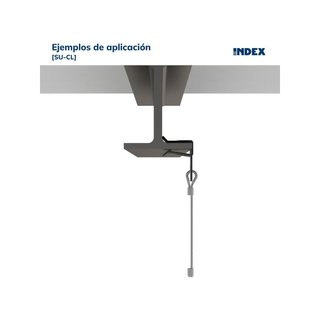 INDEX A PERFECT FIXING SUCL10 Clip fijación rápida