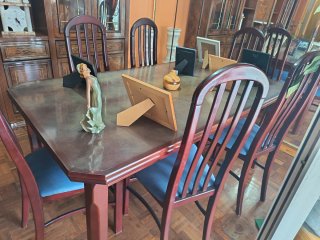 Mesa de salón madera