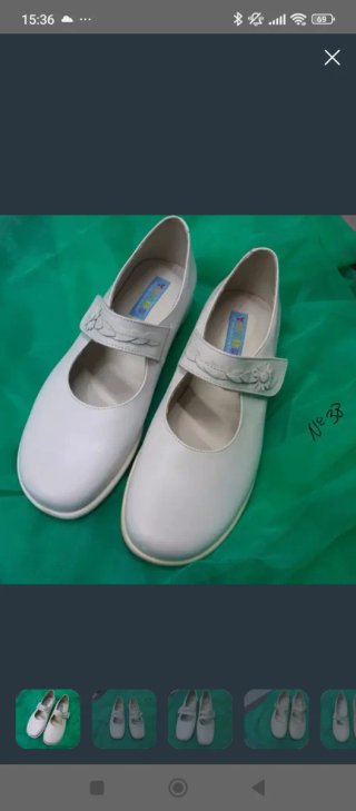 Zapatos comunión blancos talla 38