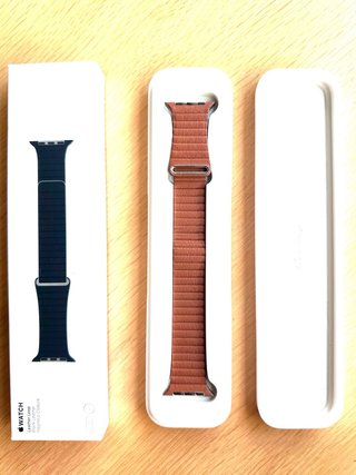Correa Apple Watch Leather Loop Marrón Original
