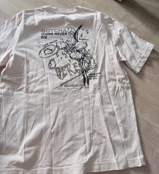 Camiseta Gotcha Beige Talla S Oversize