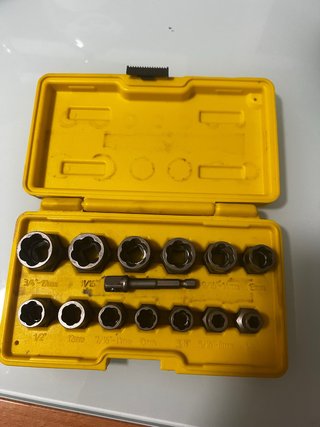 Juego Extractores Tornillos Dañados