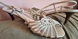 Scarpe sandali donna bianchi Sur Nuage Tg. 40