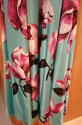 Vestido fiesta floral como nuevo