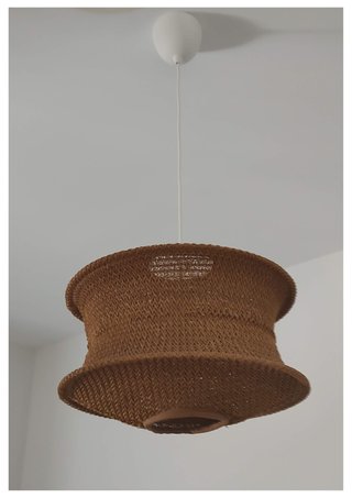 Lámpara Techo IKEA BLÅSTÅNG 45cm + Cable