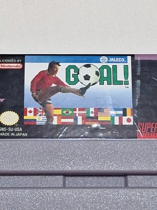 Videojuego Goal! Super Nintendo SNS-SU-USA