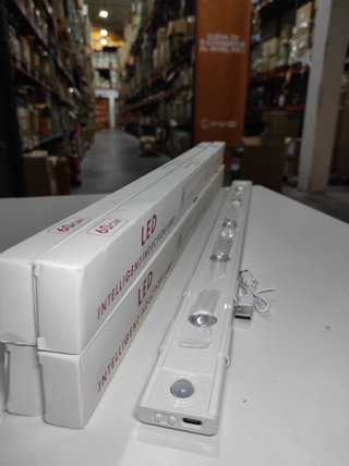 Luz LED Recargable Sensor Movimiento 60cm