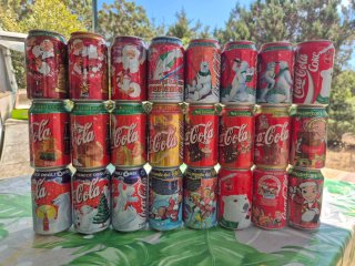 Lattine Coca Cola Natale Collezionismo