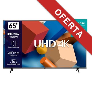 - Hisense 65A6K Smart TV 65 pulgadas 4K UHD