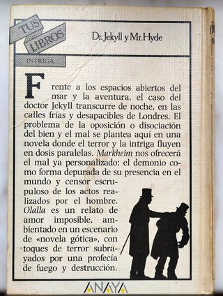 Libro Dr. Jekyll y Mr. Hyde - Anaya Tus Libros