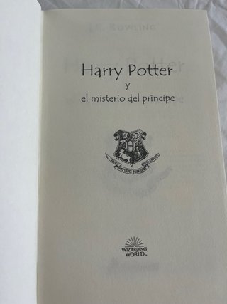 Harry Potter y el misterio del príncipe