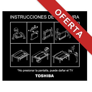 - Toshiba 55UV2363DG Smart TV 4K UltraHD HDR 55"