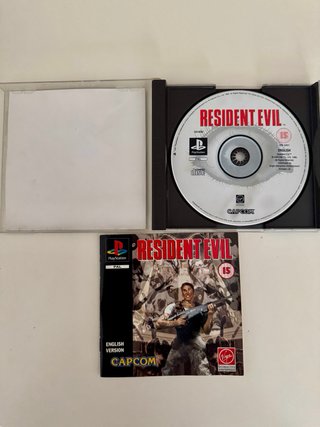 Resident Evil PS1 Black Label (First Edition) PAL