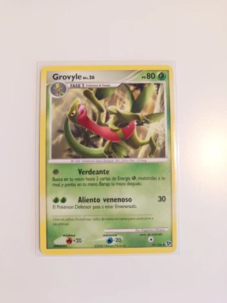 Grovyle No Holo Diamante y Perla Grandes encuentro