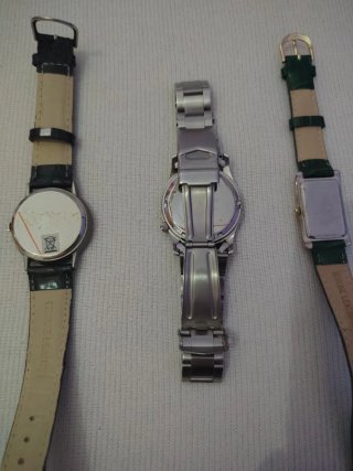 Lote 3 relojes sin pila