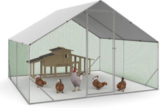 Gallinero 9m2 Parque Alambrado 3x3m