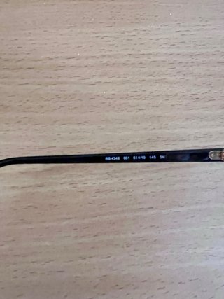 Gafas Ray-Ban Gatsby Negro/Dorado