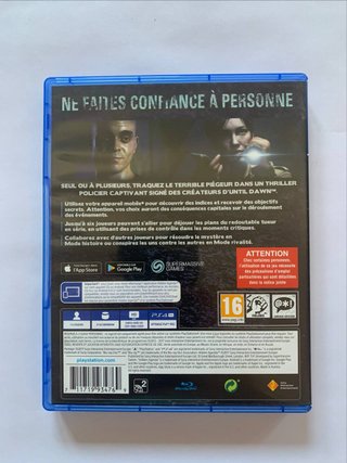 Hidden Agenda PS4 (PlayStation 4)