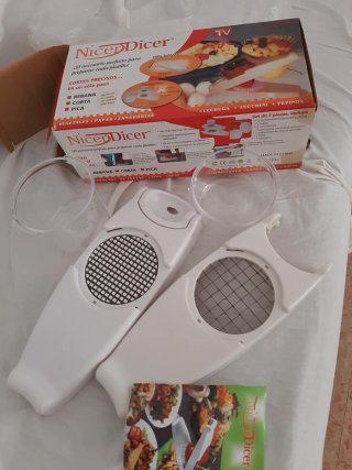 Mandolina Nicer Dicer y Paellera antiadherente