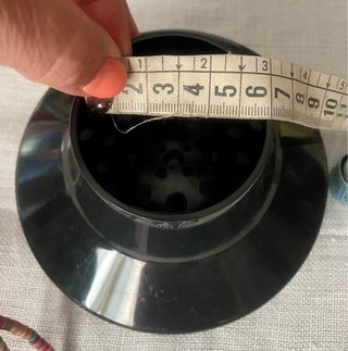 Difusor Secador Pelo Rígido Negro