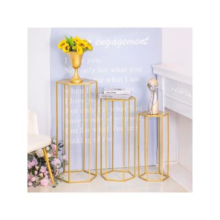 HoldOneLight soportes metálicos dorados elegantes