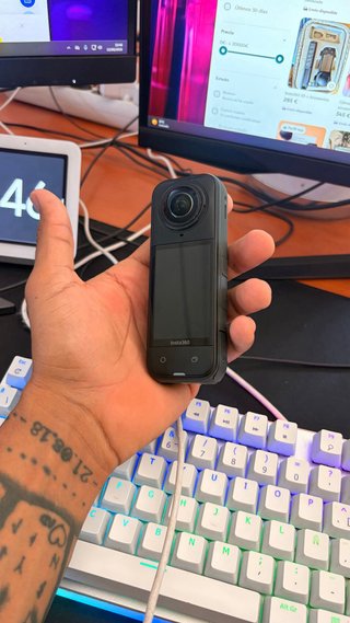 Insta360 X5 Cámara Negra