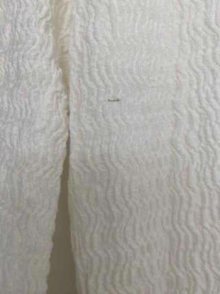 Vestido playero Mango Blanco Talla XS