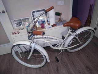 Bicicleta Paseo Blanca