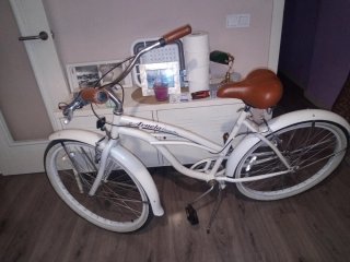 Bicicleta Paseo Blanca
