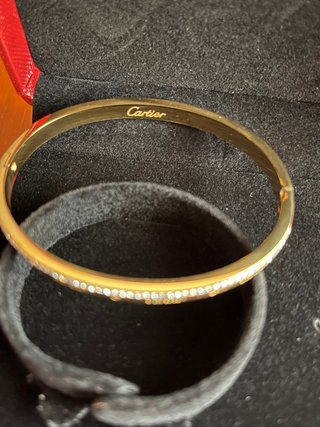 Pulsera Cartier Dorada Mujer