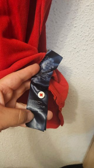 Polo Tommy Hilfiger Rojo Talla L