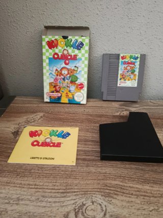 Kickle Cubicle Nintendo NES PAL