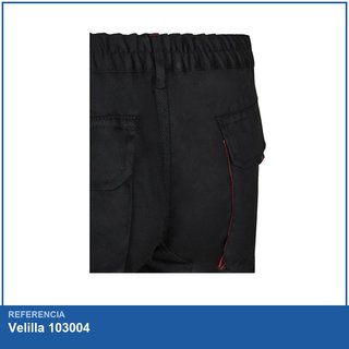 Velilla 103004 pantalón bicolor multibolsillos