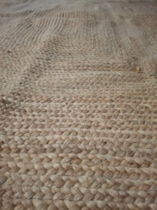 Alfombra Yute Leroy Merlin Beige/Marrón