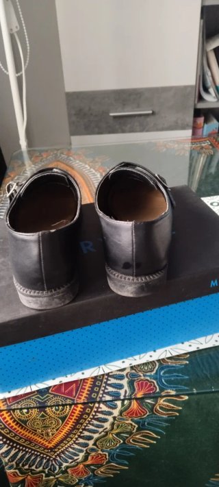 Zapatos Marypaz Negros Doble Hebilla