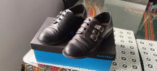 Zapatos Marypaz Negros Doble Hebilla