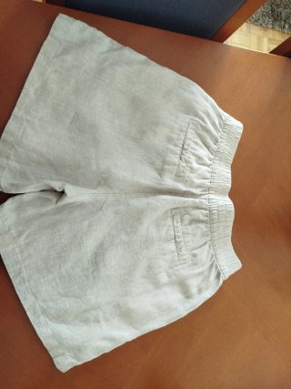 Pantalón corto lino C&A Talla 34