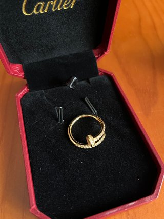 Anillo Cartier Dorado Mujer