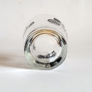 Bicchiere vintage vetro automobilia auto '800 '900