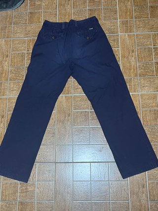 Pantalones Express Talla M/38/10 Azul