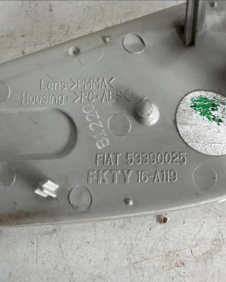 Catadióptrico Jeep Renegade Derecho Blanco