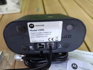 Motorola O201 Teléfono Inalámbrico Largo Alcance