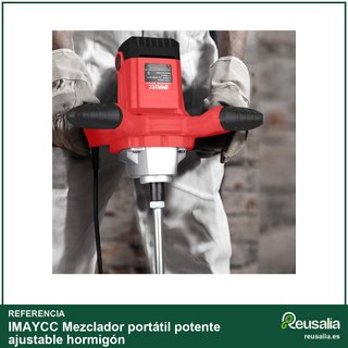 - Mezclador portátil potente ajustable hormigón