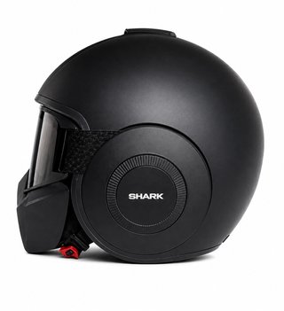 Casco Shark Drak Blank Negro Mate Talla M