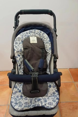 Carrito Jane Trío (Capazo+Silla+Grupo 0)