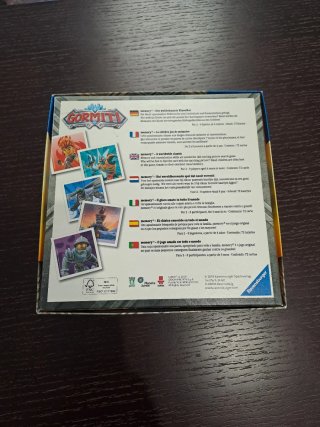 Juego Memory Gormiti Ravensburger