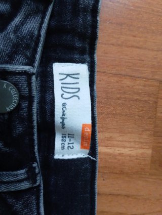 Pantalón tejano negro KIDS El Corte Inglés